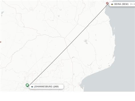 flights to beira from johannesburg.